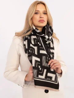 Šatka AT SZ 23158.32 čierna a biela