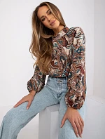 Blúzka DHJ BZ 15170.39 tmavá lila