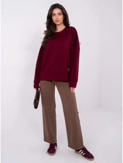 Bluza RV BL model 21807940 bordowy - FPrice