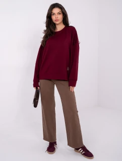 Bluza RV BL model 21807940 bordowy - FPrice