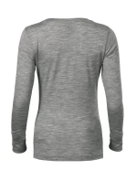 Dámske tričko Merino Rise LS tmavo šedá Dámske tričko Merino Rise LS tmavo šedá