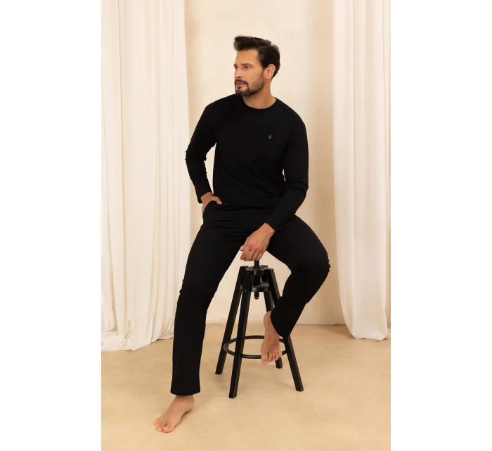 Regina 493 dlhé/r M-XL W26 pánske pyžamo