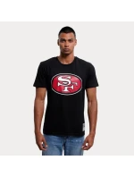 Mitchell & Ness NFL Team Logo Tee San Francisco M 49ERSS BMTRINTL1053-SF4BLCK Tričko