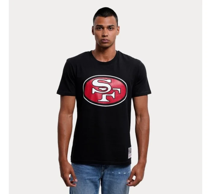 Mitchell & Ness NFL Team Logo Tee San Francisco M 49ERSS BMTRINTL1053-SF4BLCK Tričko