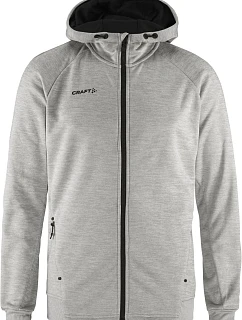 ADV Unify Hoodie Jacket M Pánská bunda s kapucí model 22466611 grey melange - Craft Corporate