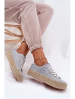 Dámské Tenisky Na Platformě S Pletením model 21693330 Světle Béžové - Lee Cooper