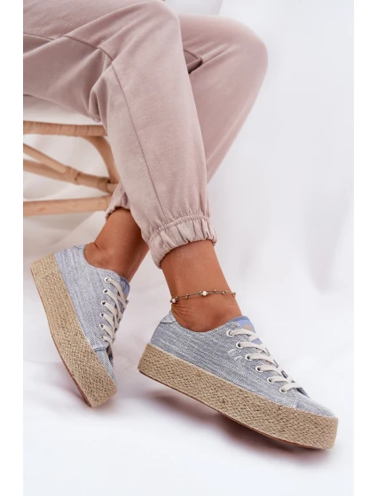 Dámské Tenisky Na Platformě S Pletením model 21693330 Světle Béžové - Lee Cooper