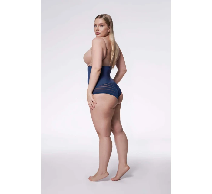 Zoštíhľujúce nohavičky 141 (vysoký pás) námornícka modrá - Julimex Zoštíhľujúce nohavičky 141 (vysoký pás) námornícka modrá - Julimex