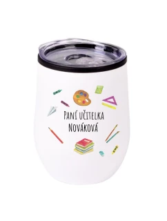 Personalizovaný termohrnek "bowl" pro paní učitelku/pana učitele (pomůcky)