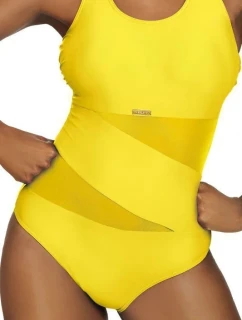 Dámske jednodielne plavky S36W-21 Fashion sport yellow - Self