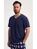 Pánské pyžamo šortky model 22405523 - Vienetta MAN Pánské pyžamo šortky model 22405523 - Vienetta MAN