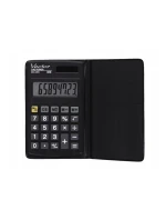 Vrecková kalkulačka Vector DK-055, čierna