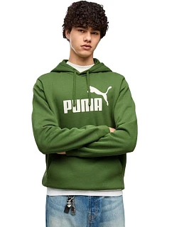Pánská mikina ESS No.1 Logo Hoodie FL zelená 2571 pánská model 22403434 - Puma