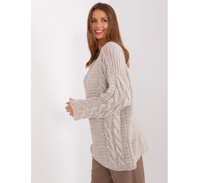 BA SW 8047 jumper.92P béžová BA SW 8047 jumper.92P béžová