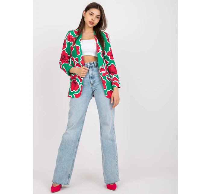 Dámské sako DHJ MA  zelené model 17195166 - FPrice