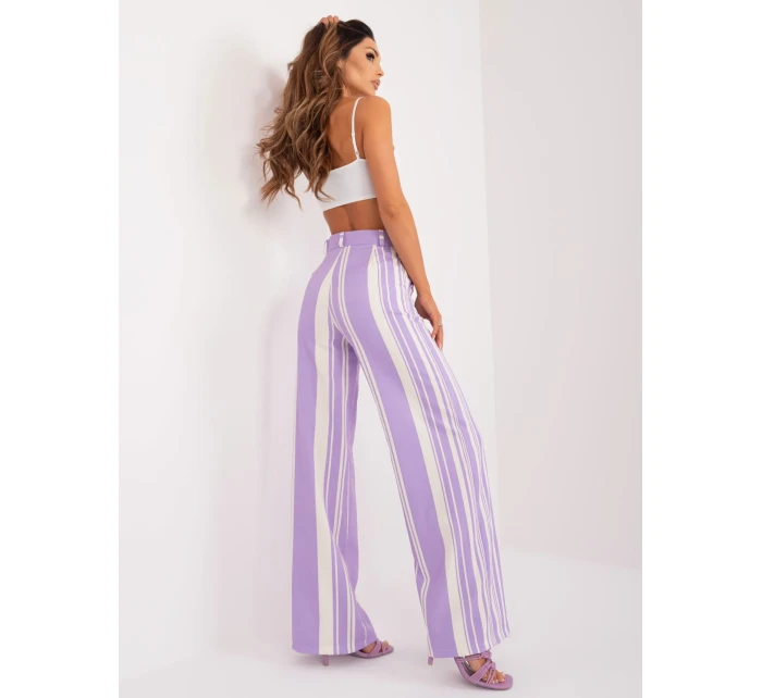 Nohavice DHJ SP 5077.27 svetlo fialová