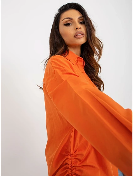 Dámská košile ke KS model 18300999 oranžová - FPrice Dámská košile ke KS model 18300999 oranžová - FPrice