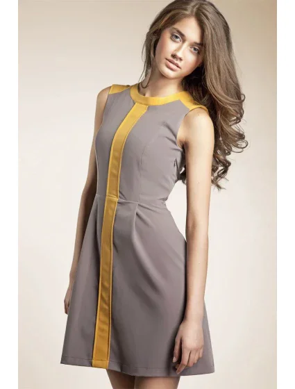 mocca šaty  model 18488092 - Nife