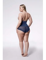 Zoštíhľujúce nohavičky 141 (vysoký pás) námornícka modrá - Julimex Zoštíhľujúce nohavičky 141 (vysoký pás) námornícka modrá - Julimex