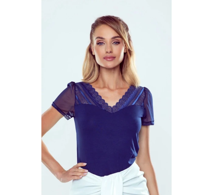 Dámska blúzka Elois Tmavomodrá - Eldar Dámska blúzka Elois Tmavomodrá - Eldar