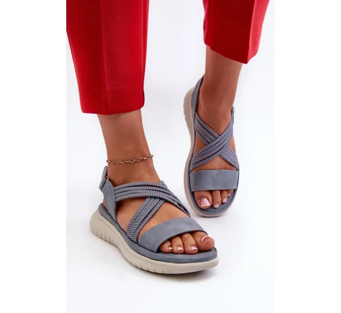 Sandále model 197168 Krok vo veľkom štýle Sandále model 197168 Krok vo veľkom štýle