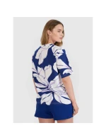 Dámske tričko oversize s potlačou 4F 4FRSS25TTSHF2692-91A Dámske tričko oversize s potlačou 4F 4FRSS25TTSHF2692-91A