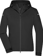 Daiber JN 1179 Dámska outdoorová softshellová bunda 02.1179 čierna