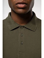 K 243 Pánské piqué polo s dlouhým rukávem model 22506992 sky blue - Kariban