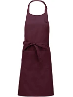 K 890 Zástěra s laclem wine model 22542019 - Kariban K 890 Zástěra s laclem wine model 22542019 - Kariban