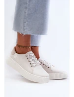 Dámské tenisky SYSTEM BIG STAR Bílé model 21660153 - Big Star Shoes Dámské tenisky SYSTEM BIG STAR Bílé model 21660153 - Big Star Shoes