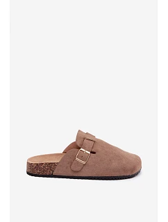 Dámske papuče Papuče so zlatou prackou Khaki Alpine