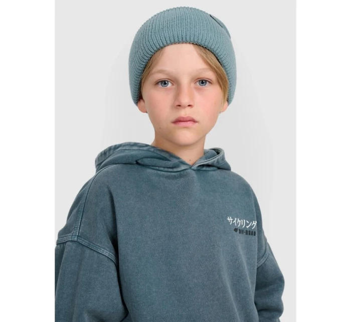 Chlapecká mikina s kapucí model 21816983 - 4F Chlapecká mikina s kapucí model 21816983 - 4F