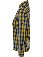 Premier PR 350 Popelínová blúzka s dlhými rukávmi „Mulligan“ 39.0350 camel/navy