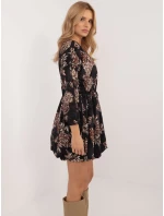 Šaty DHJ SK 19861 6.42 čierna