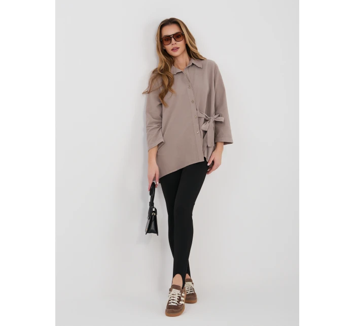 Koszula IT KS model 22031411 ciemny bezowy - FPrice