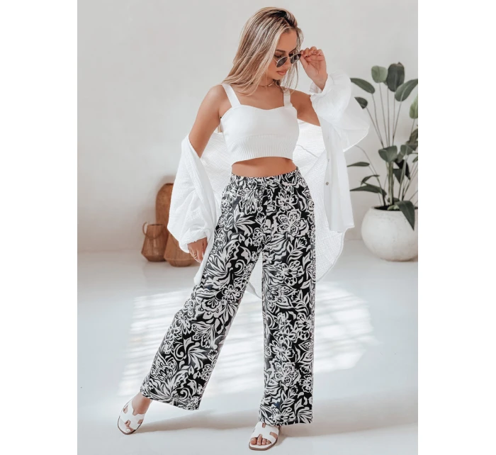 Dámské látkové kalhoty černé Dstreet model 21987233 - FashionStreet Dámské látkové kalhoty černé Dstreet model 21987233 - FashionStreet