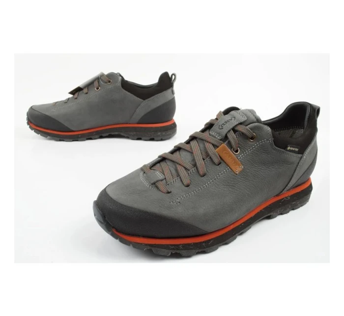 Aku Bellamont Gore-tex pánska robustná turistická obuv sivá