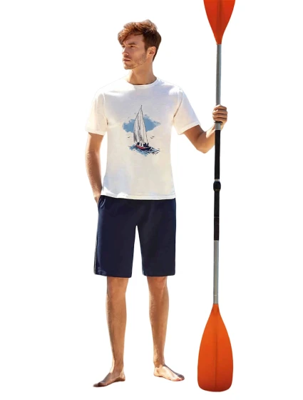 Piżama BR PI model 21219742 ecru - FPrice