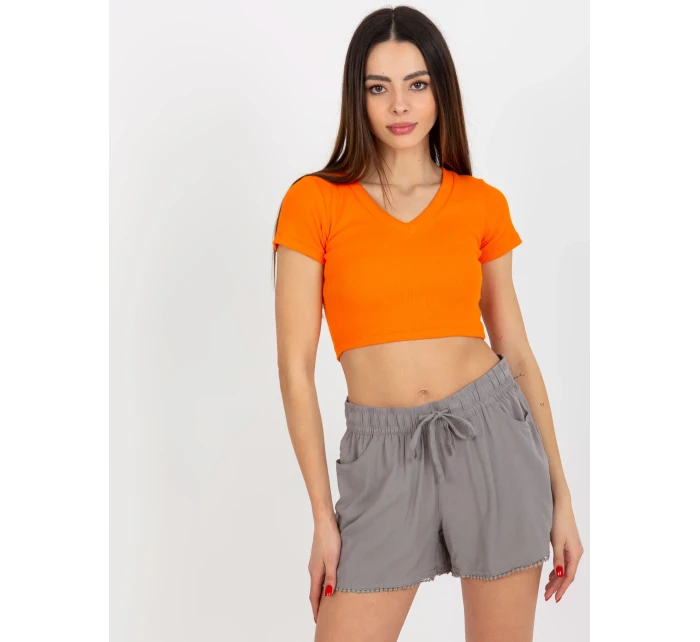 Dámské šortky model 18339359 šedá - FPrice