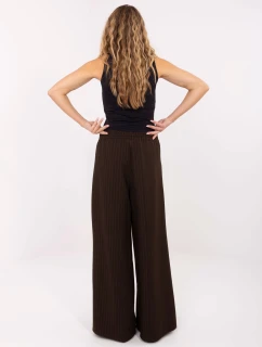 Spodnie IT SP model 21757316 ciemny brązowy - FPrice