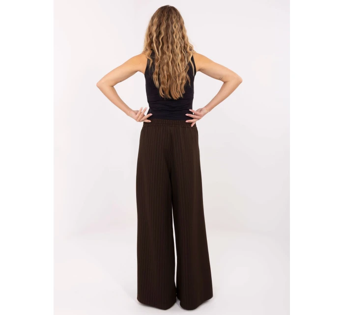 Nohavice IT SP FL9787.85 tmavohnedé