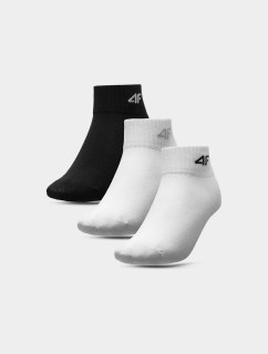 Chlapčenské ponožky 4FJSS23USOCM104-91S biele - 4F