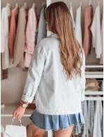 Dámská košilová bunda světle šedá Dstreet model 21987111 - FashionStreet