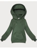 volná klokaní mikina s kapucí model 21395716 - S'WEST volná klokaní mikina s kapucí model 21395716 - S'WEST