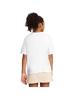 Dětské tričko Ess Cat Logo Boxy Tee, bílé, 02 model 22300930 - Puma
