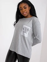 Blúzka EM BZ N612.64P sivá