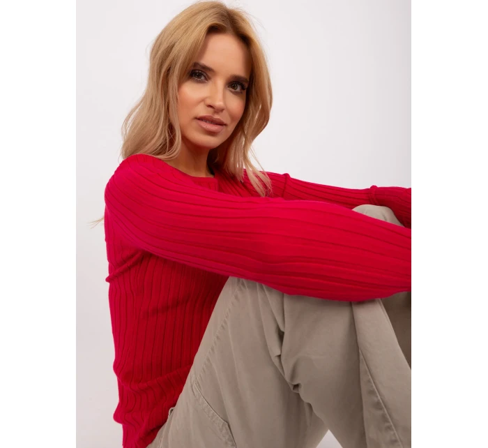 Sweter PM SW model 18900740 czerwony - FPrice Sweter PM SW model 18900740 czerwony - FPrice