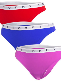 Tommy Hilfiger Tanga UW0UW025210RZ Červená/růžová/modrá