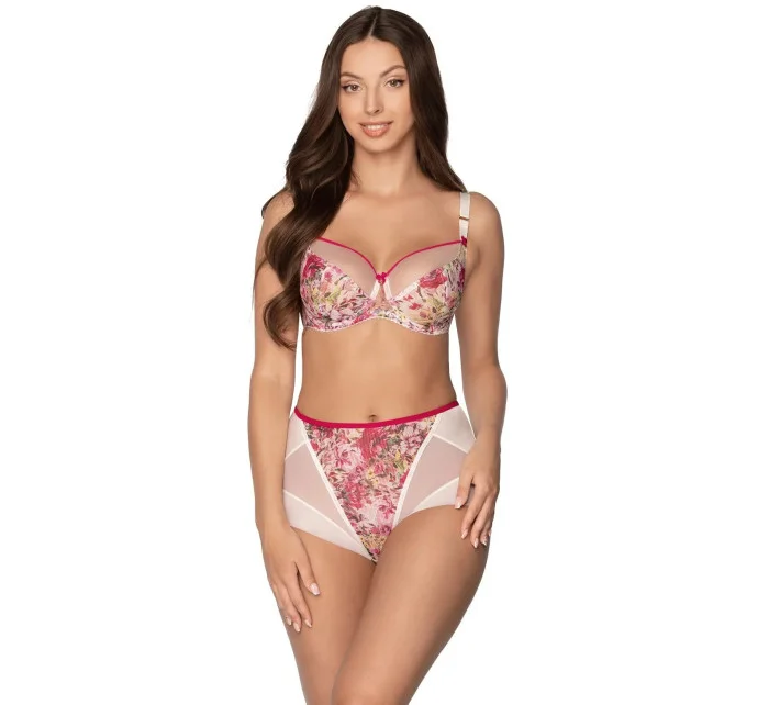 Dámske nohavičky GFP 1179 Giulia Ecru s kvetmi - Gaia