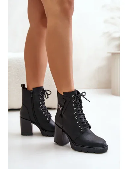 Topánky na podpätku model 201004 Step in style Topánky na podpätku model 201004 Step in style